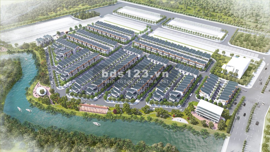 Tâm điểm đầu tư nhà phố liền kế ven sông Nam Sài Gòn