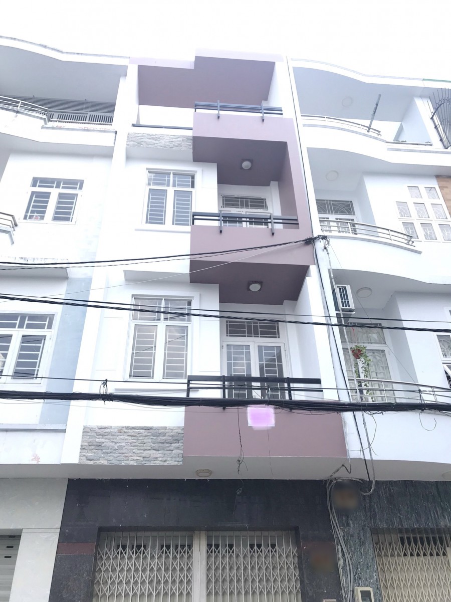Nhà mới, 3 lầu, 6pn, mặt tiền đường Số khu Bông Sao P5 Q8