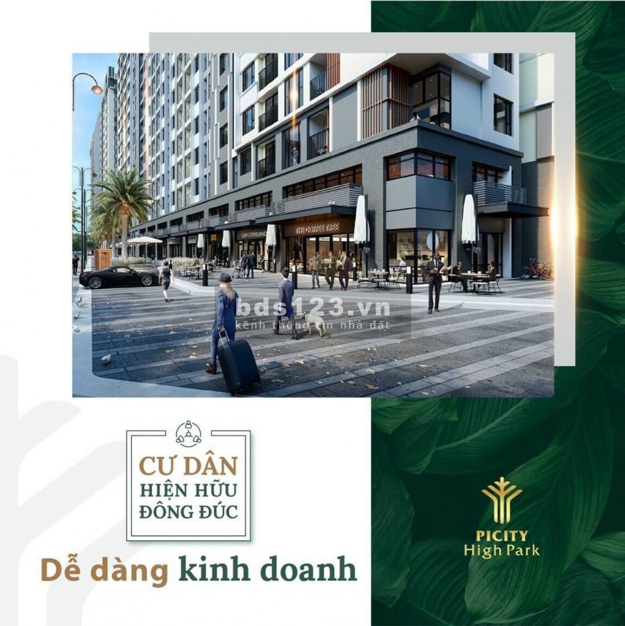 Bán căn hộ shophouse sổ hồng vĩnh viễn, dtsd 1152, giá 1.8 tỷ, liền kề ga Metro số 4, lh 0768900069