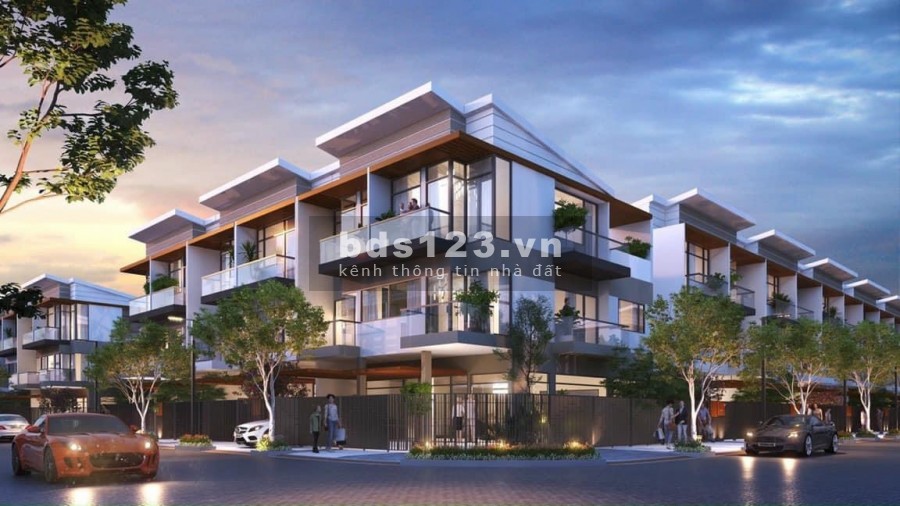 Tâm điểm đầu tư nhà phố liền kế ven sông Nam Sài Gòn