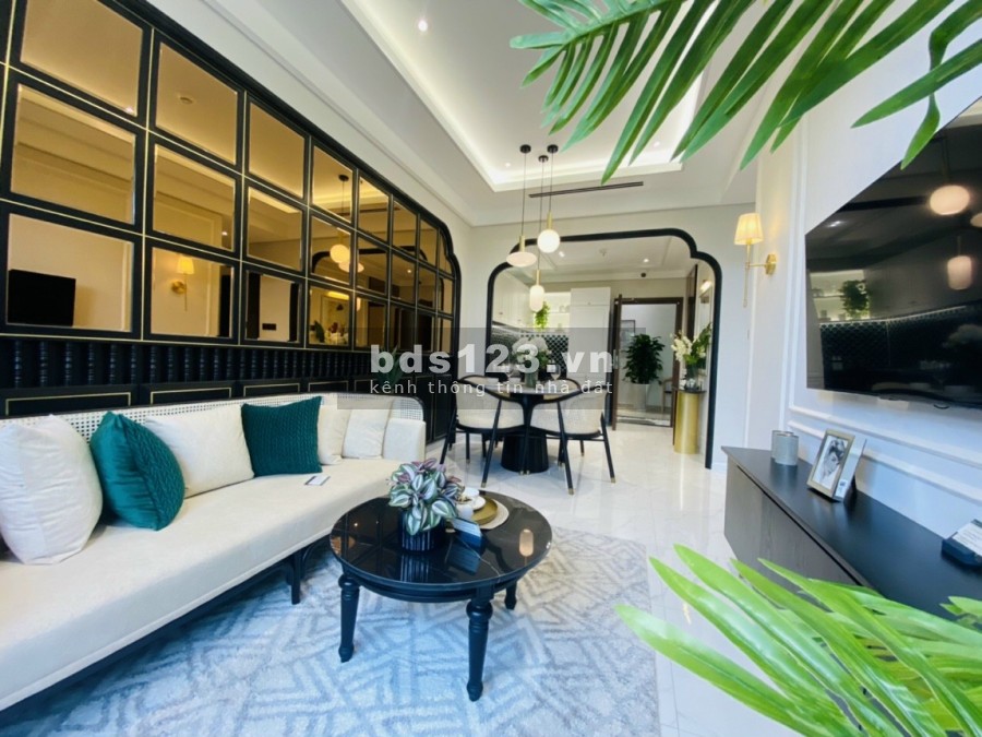 BÁN CĂN HỘ RẺ, DT 79M2, TT 650TR NHẬN NHÀ, PHONG CÁCH THIẾT KẾ INDOCHINE, HỆ THỐNG SMARTHOME 4.0, CHUẨN CĂN HỘ RESORT 5 SAO, LH 0768900069