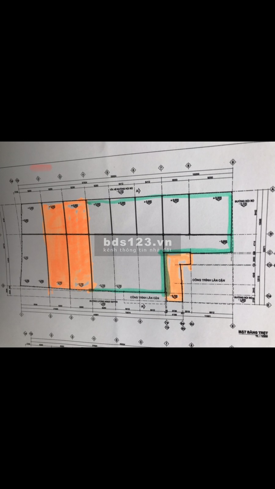 Cho thuê mặt bằng đẹp 1.171m2 góc 3 MT Nguyễn Xí Quận Bình Thạnh