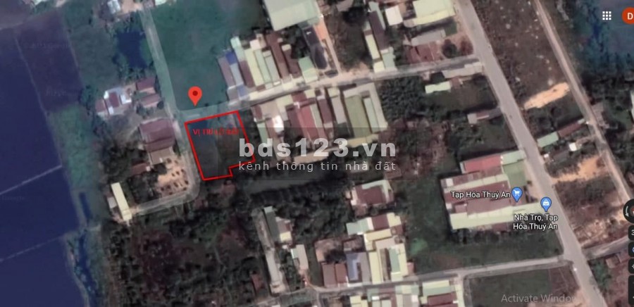 Bán nhanh lô đất trồng lúa Diện tích 1418m2 nở hậu, cách QL 22 Xuyên Á - Bến Cầu 900m.