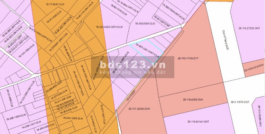 Đất Nhơn Trạch 1251m2 sát mặt tiền đường Vành Đai 3