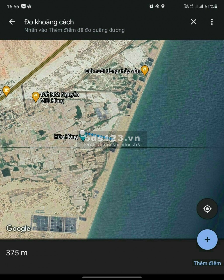Đất view biển mặt tiền đường, tiện đầu tư, gần sân bay