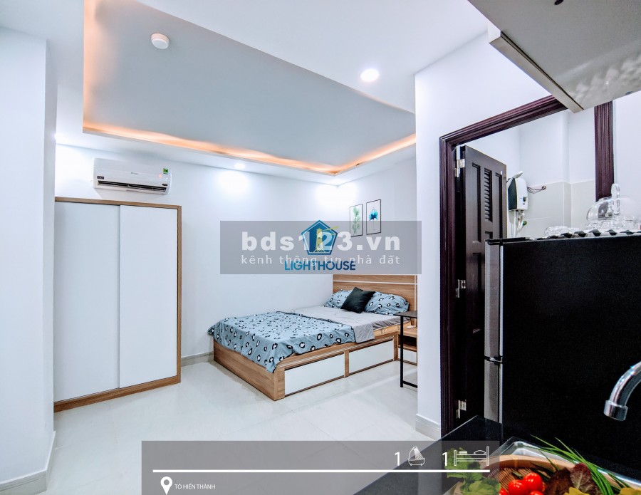 Căn Hộ Studio Tô Hiến Thành, bảo vệ, full nội thất