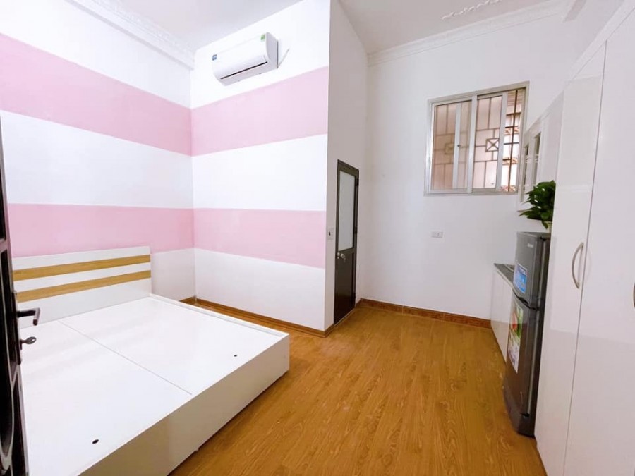 NHÀ DỊCH VỤ HOÀNG CẦU HÀO NAM 65M2 x 5 TẦNG 9 PHÒNG KHÉP KÍN DÒNG TIỀN 600 TRIỆU/ NĂM SỔ ĐỎ PHÂN LÔ 2 MẶT NGÕ ( 6 tỷ)