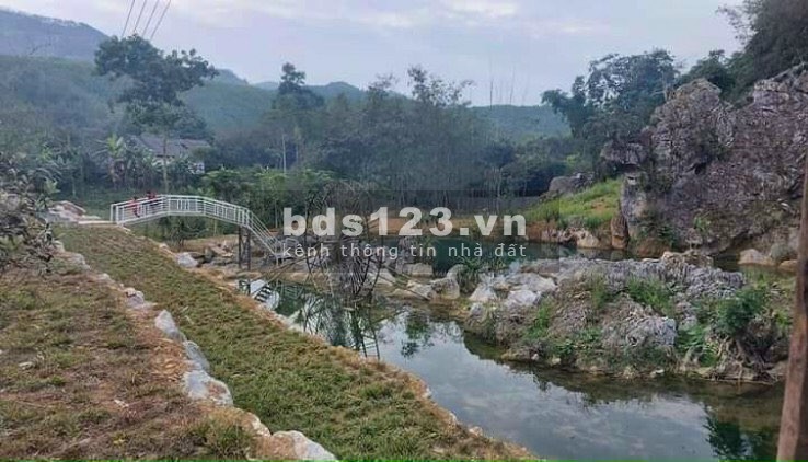 BÁN ĐẤT LƯƠNG SƠN HB SIÊU PHẨM NGHỈ DƯỠNG 8000M SẴN KHUÔN VIÊN GIÁ CỰC RẺ