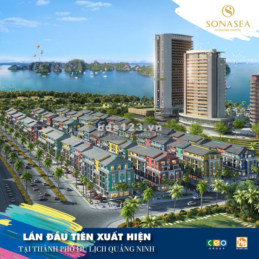 Chỉ với 9 tỷ sở hữu Shoptel dự án nghĩ dưỡng 5* quy mô lớn nhất tại Vân Đồn CĐT CEO Group