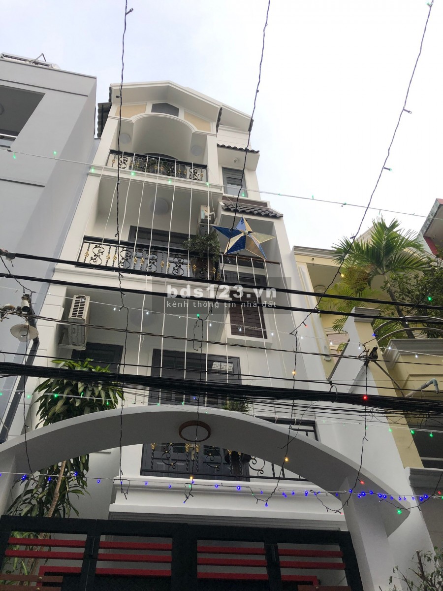 Bán nhà HXT thông CMT8, Phường 5, Tân Bình, 4 x 16, 4T, nhà trống ở ngay, còn 9.8 tỷ, 0932828672
