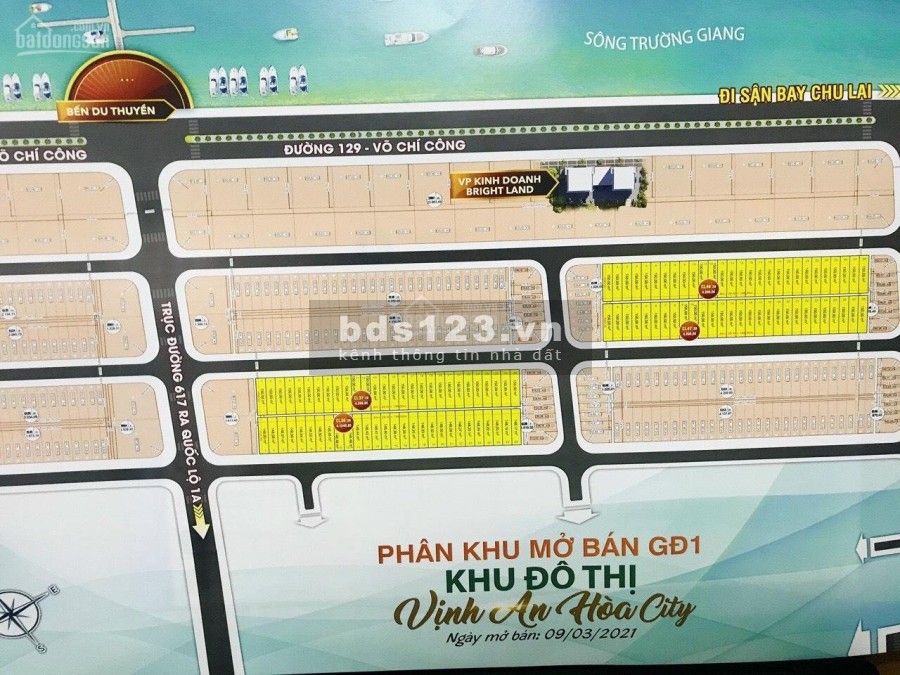 Vịnh An Hoà City, mở bán suất ngoại giao, hướng Vịnh, giá gốc CĐT