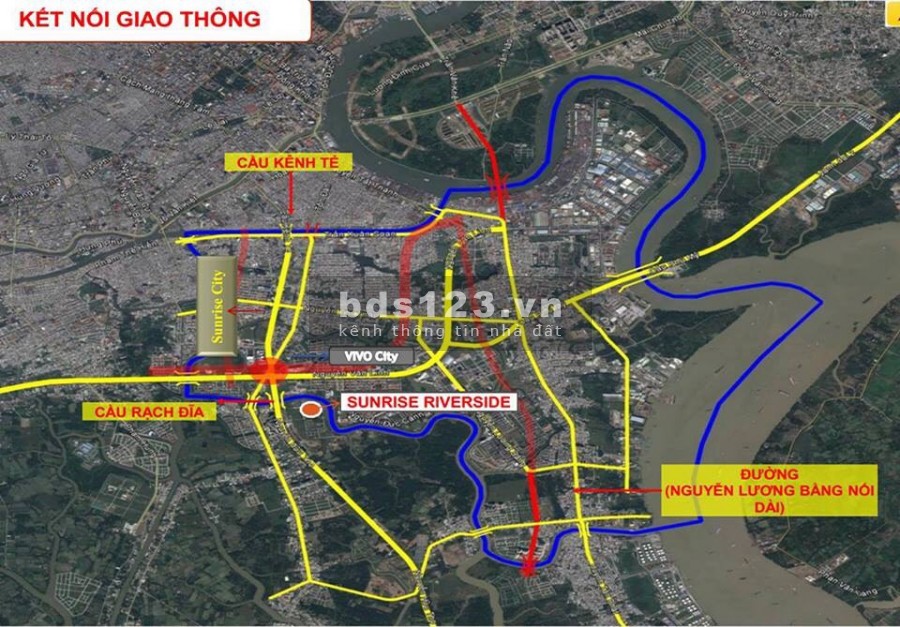 Cho thuê CH Sunrise Riverside 3PN -2WC – DT: 83m2, Đầy đủ nội thất. Giá 14tr/tháng. LH: 0901.777.586