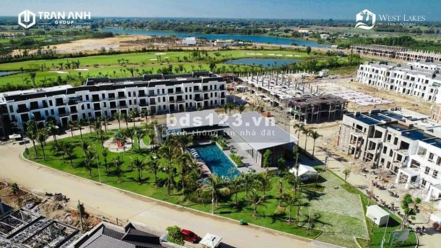 Biệt thự nghỉ dưỡng nằm trong sân golf duy nhất phía Tây Sài Gòn