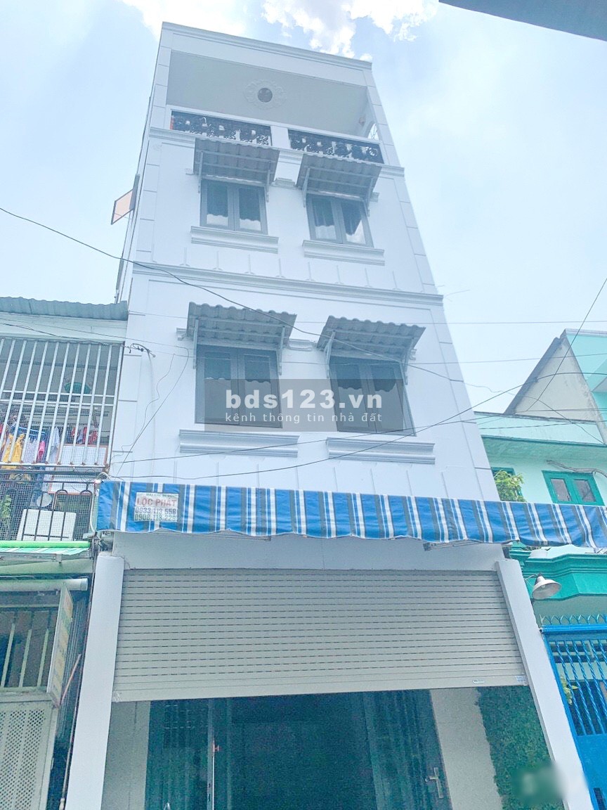 Bán nhà 2 lầu 2 mặt hẻm xe hơi 432 Dương Bá Trạc Phường 1 Quận 8