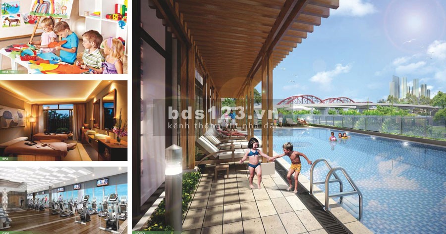 Bán căn hộ chung cư Quận 4, giá rẻ bất ngờ, 84m2, 2PN, view sông thoáng mát.