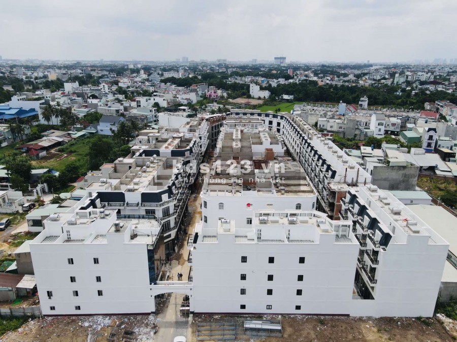 Khu nhà phố thương mại 3 mặt view sông