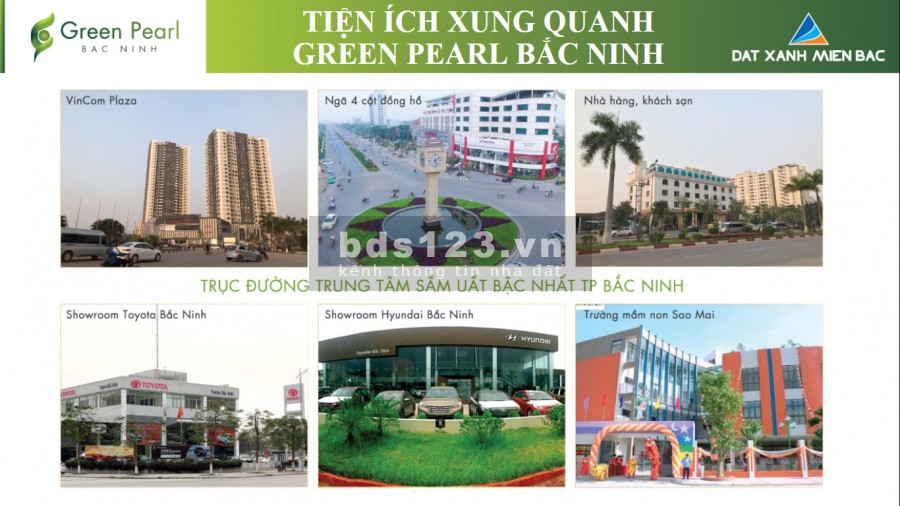 Mở bán Chung Cư Green Pearl Bắc Ninh