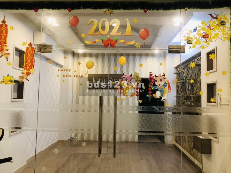 Cho thuê nhà 2 MT 262 Nguyễn Thái Sơn, P. 4, GV, 4x20m, 1T4L, giá thương lương hỗ trợ dịch.