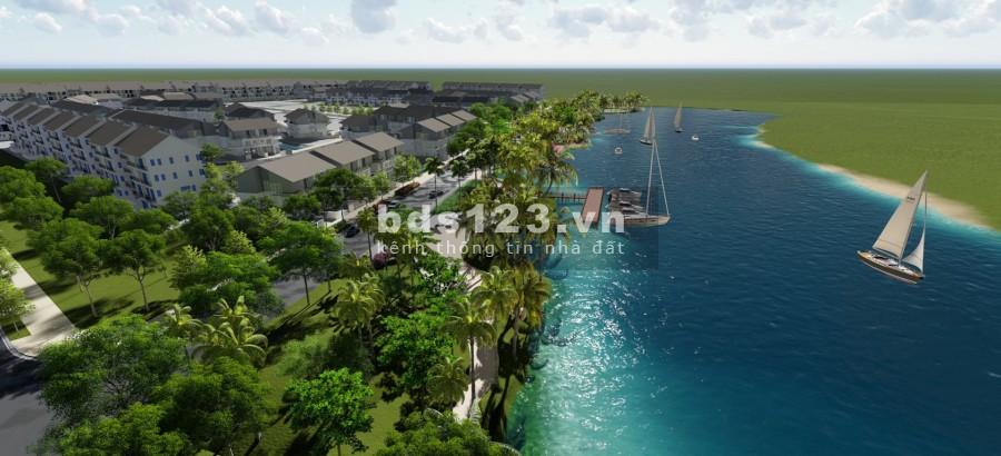 Siêu phẩm đất nền biệt thự ven sông Cổ Cò, Sentosa Riverside, 219m2 chỉ 15tr/m2