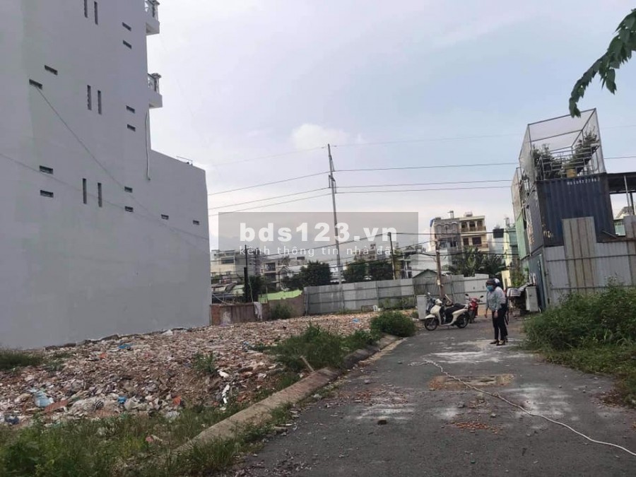 Bán ĐẤT sạch Vuông Vức (4x12)m, HXH nhựa 6m đường Nguyễn Xí, Bình Thạnh