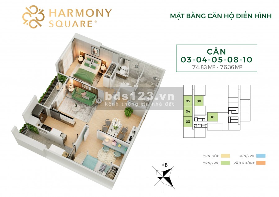 Cơ hội vàng mua căn hộ trung tâm đường Nguyễn Tuân với giá từ 2,7 tỷ/căn full nội thất liền tường