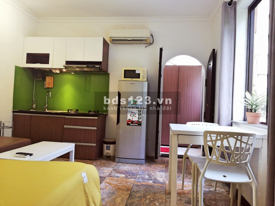 Cho thuê căn hộ Nguyễn Đình Chiểu, quận 3- 25m2-50m2- có view mát mẻ, đầy đủ nội thất