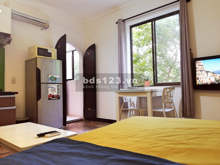 Cho thuê căn hộ Nguyễn Đình Chiểu, quận 3- 25m2-50m2- có view mát mẻ, đầy đủ nội thất