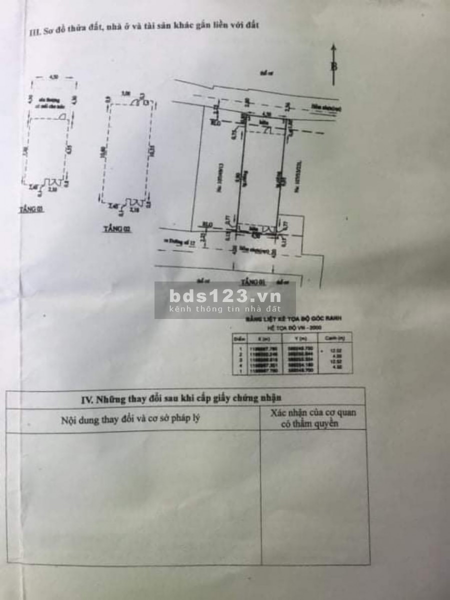HXH Vào Nhà Nguyễn Văn Khối, p11, Quận Gò Vấp, Dt 4.5x12.5m, HĐT 15tr/1th Chỉ hơn 5 tỷ