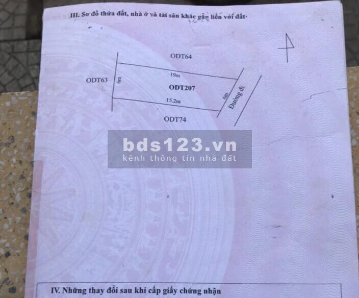 Chủ cần tiền bán gấp lô số 1 Nguyễn Hữu Cảnh diện tích 102,5m2 giá tốt!