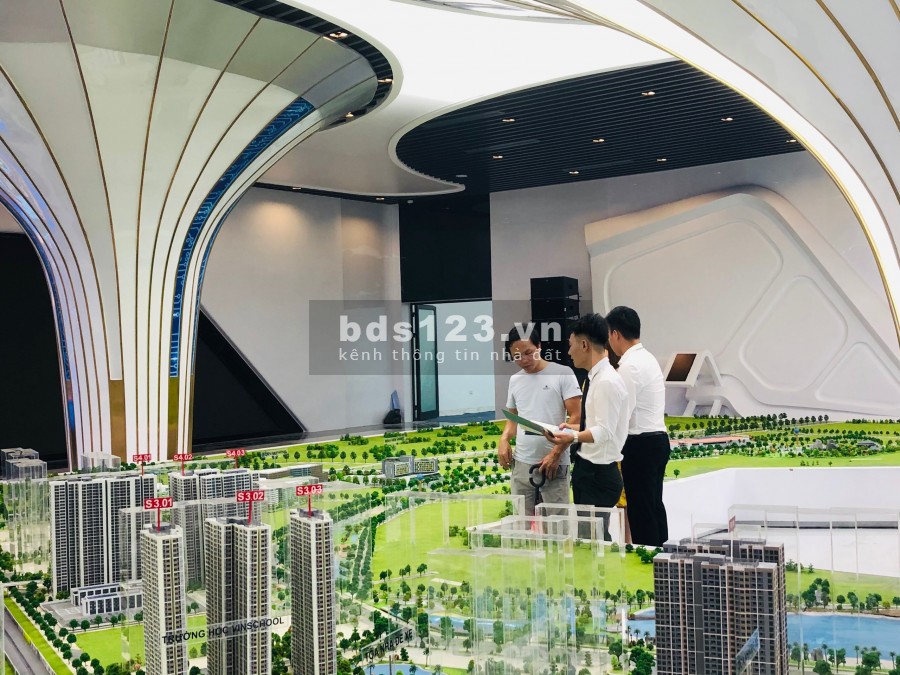 Cho thuê ki ốt tầng 1 chân đế chung cư Vinhomes Ocean Park