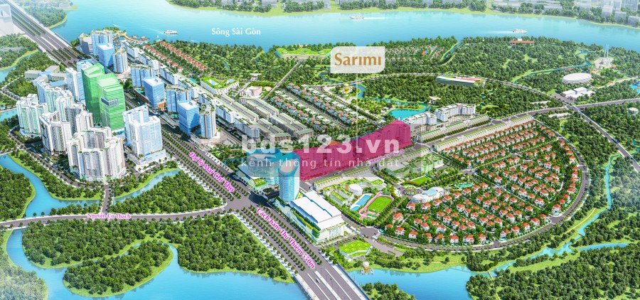 Cần bán căn hộ 3PN Sarimi Apartment, giá bao rẻ nhất khu 9.8 tỷ, view quận 1 cực đẹp