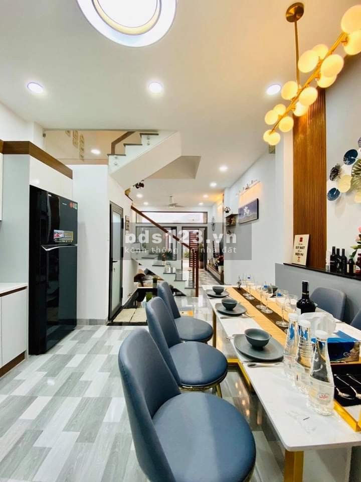 Bán nhà mới đẹp HXH đường số, 65m2,4x16, 4 tầng BTCT, 4PN,. Giá 6.15 tỷ
