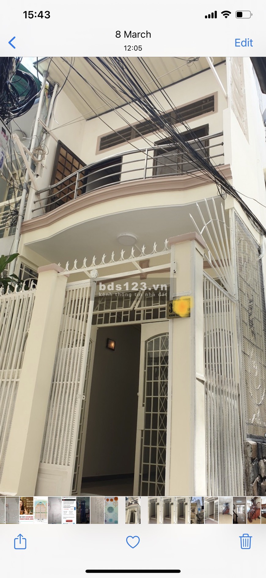 Cho thuê nhà nguyên căn đường Hoàng Văn Thụ phường 2 quận Tân Bình