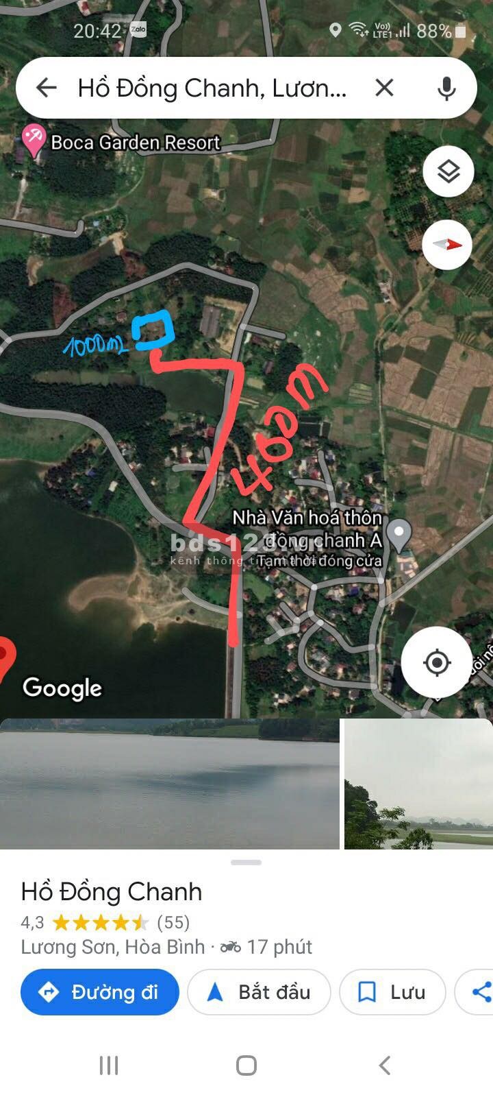 BÁN ĐẤT LƯƠNG SƠN HÒA BÌNH - CHÍNH CHỦ CẦN BÁN 1441M VIEW HỒ TẠI NHUẬN TRẠCH, GIÁ 2,1 TRIỆU/M