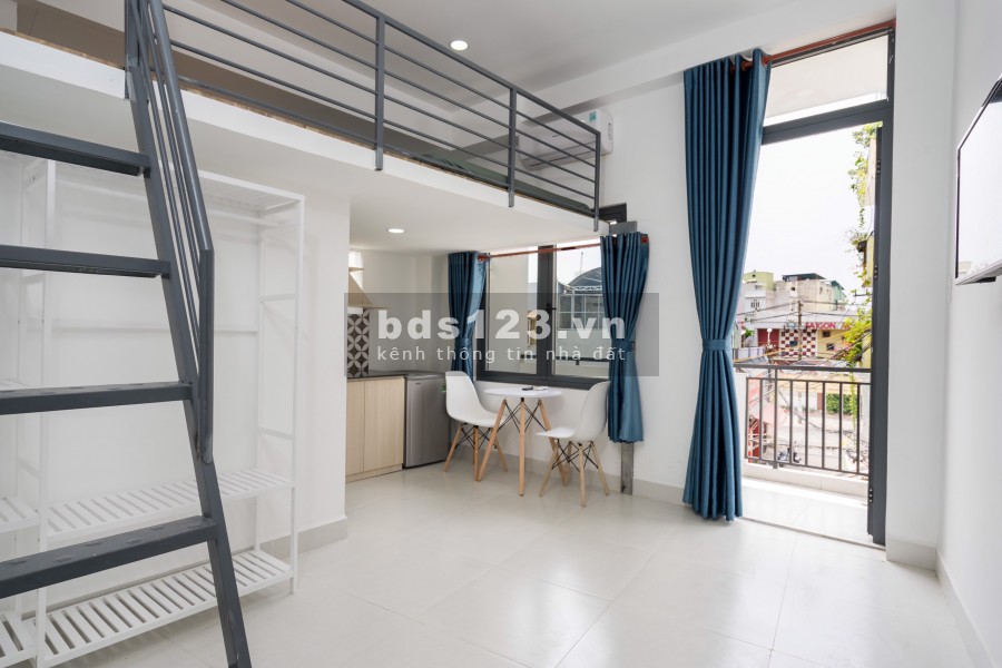 Căn hộ Bình Thạnh ban công full đồ mới xây mới 100%