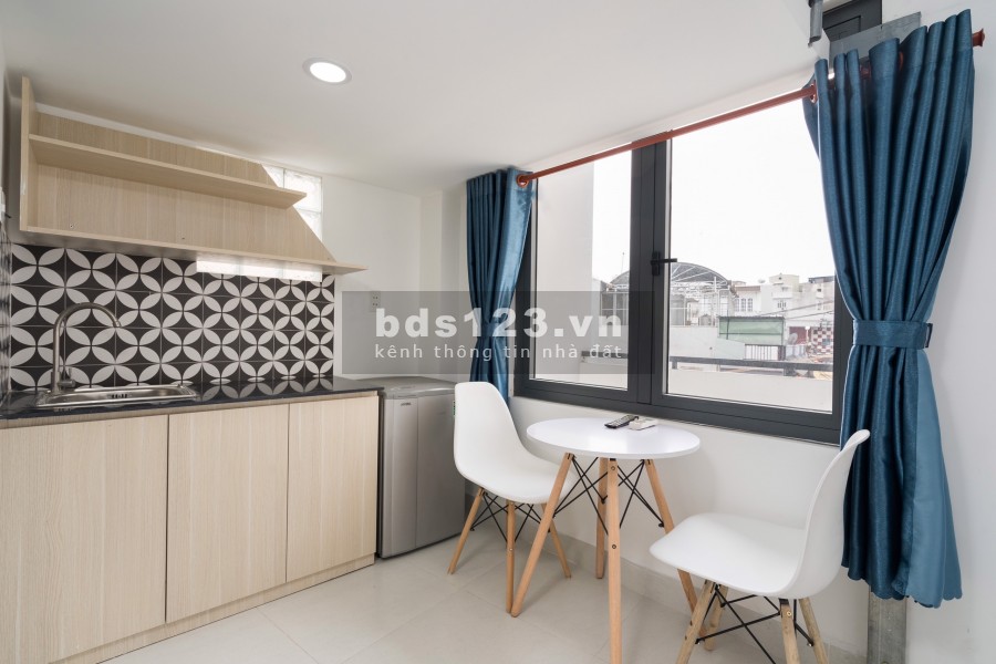 Căn hộ Bình Thạnh ban công full đồ mới xây mới 100%