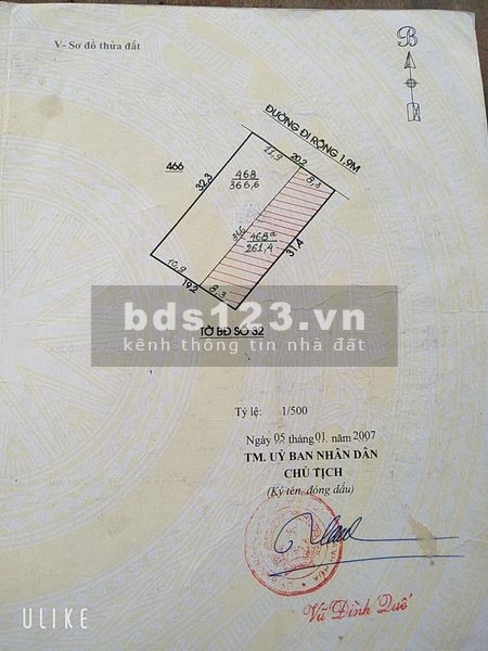 Chính chủ bán 628m2 đất Sầm Sơn, Thanh Hoá,vị trí hót nhất Sầm Sơn.