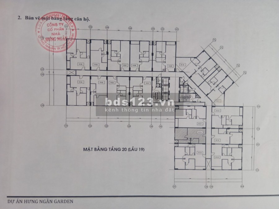 Cần bán căn hộ Hưng Ngân 2pn 51,8m2 căn số 19.16 lốc B1 Phường tân chánh hiệp Quận 12