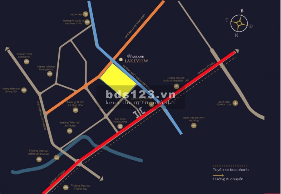 BÁN CHUNG CƯ ANLAND LAKEVIEW KHU ĐÔ THỊ DƯƠNG NỘI-HÀ ĐÔNG, SỞ HỮU TIỆN ÍCH CÔNG VIÊN THIÊN VĂN HỌC ĐẦU TIÊN TẠI ĐÔNG NAM Á, S:89.29m2, LH: 0917848989(Ms Thuỷ)
