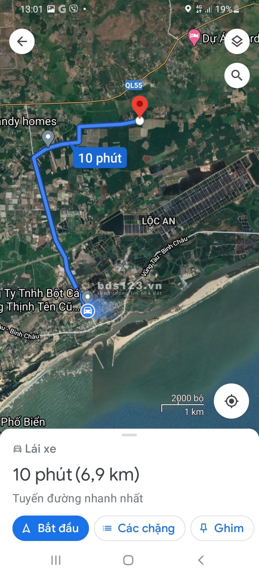 Triển khai khu đất sân bay Lộc An thổ cư sẵn, sổ hồng riêng cho khách tầm tài chính thấp