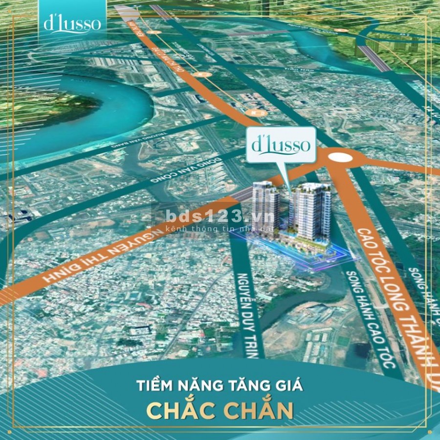 Chính chủ bán căn Dlusso Emereald 1PN 49m2 chênh thấp 2,760 tỷ Full thuế phí