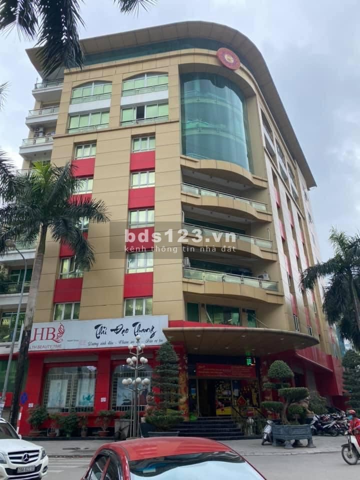 Mặt Phố Trần Thái Tông Dịch Vọng Hậu Cầu Giấy DT 800m2 x 10 tầng 1 hầm MT 48m giá 220 tỷ Lh 0835151988