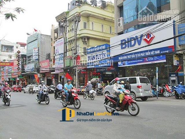 BÁN NHÀ MẶT ĐƯỜNG TÔ HIỆU, LÊ CHÂN, HẢI PHÒNG, XÂY 6 TẦNG THANG MÁY, ĐANG CHO NH BIDV THUÊ 140 TRIỆU/1 THÁNG.