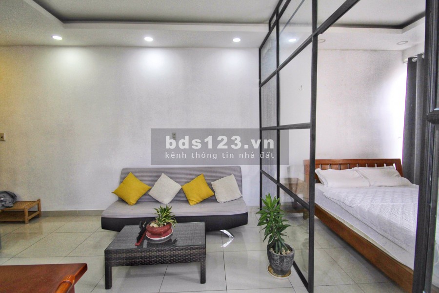 Căn hộ Thảo Điền Q2 ban công 1PN 40m2 full đồ.