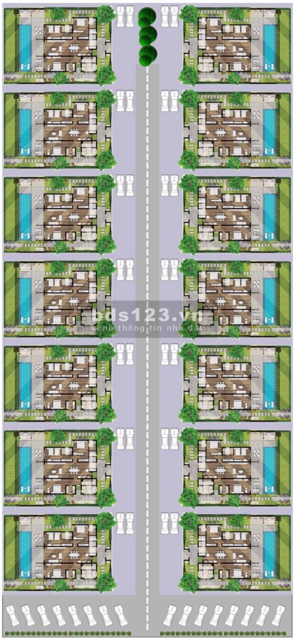 Bán mảnh đất dự kiến xây dựng dự án biệt thự phân lô tại trung tâm Vân Hoà