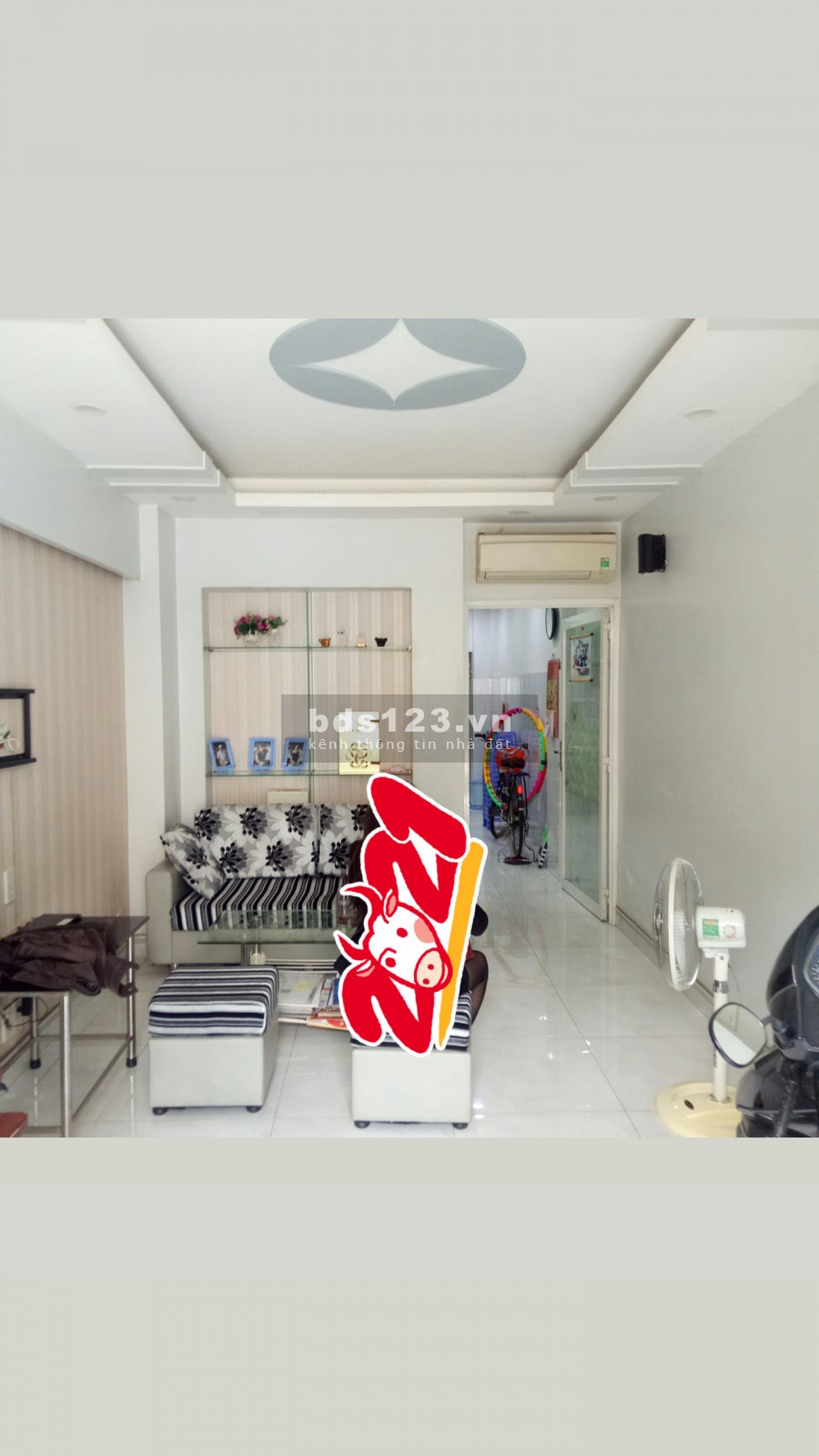 Cho thuê NNC Mặt tiền Châu Thới, P.15, Q.10. 17triệu.