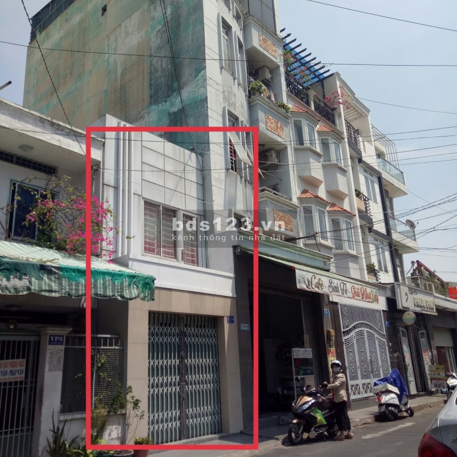 Cho thuê NNC Mặt tiền Châu Thới, P.15, Q.10. 17triệu.