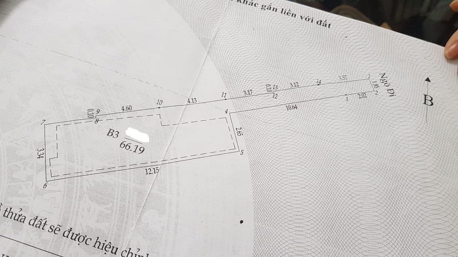 ĐÁO HẠN BÁN NHÀ NGÕ 63 THÁI THỊNH. 66M. 4 TẦNG . MT 4M. GIÁ 4,5 TỶ