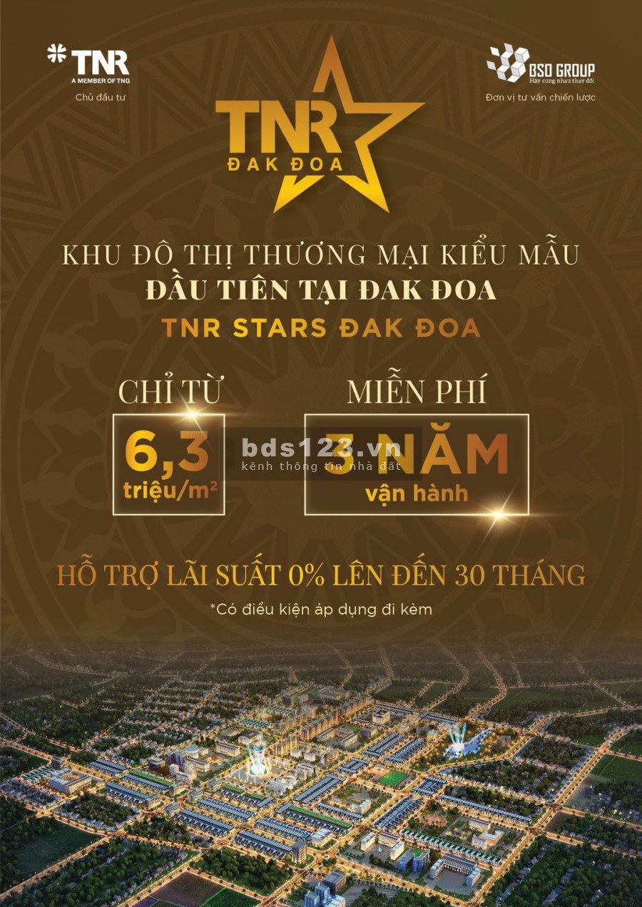 Chỉ từ 400tr Sở hữu ngay Đất nền Sổ đỏ KĐT thương mại kiểu mẫu đầu tiên Tây Nguyên