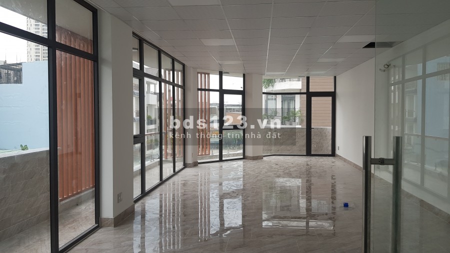 CHO THUÊ NHÀ VP 340M2 HẦM TRỆT 2 LẦU SÀN TRỐNG SUỐT AN PHÚ QUẬN 2